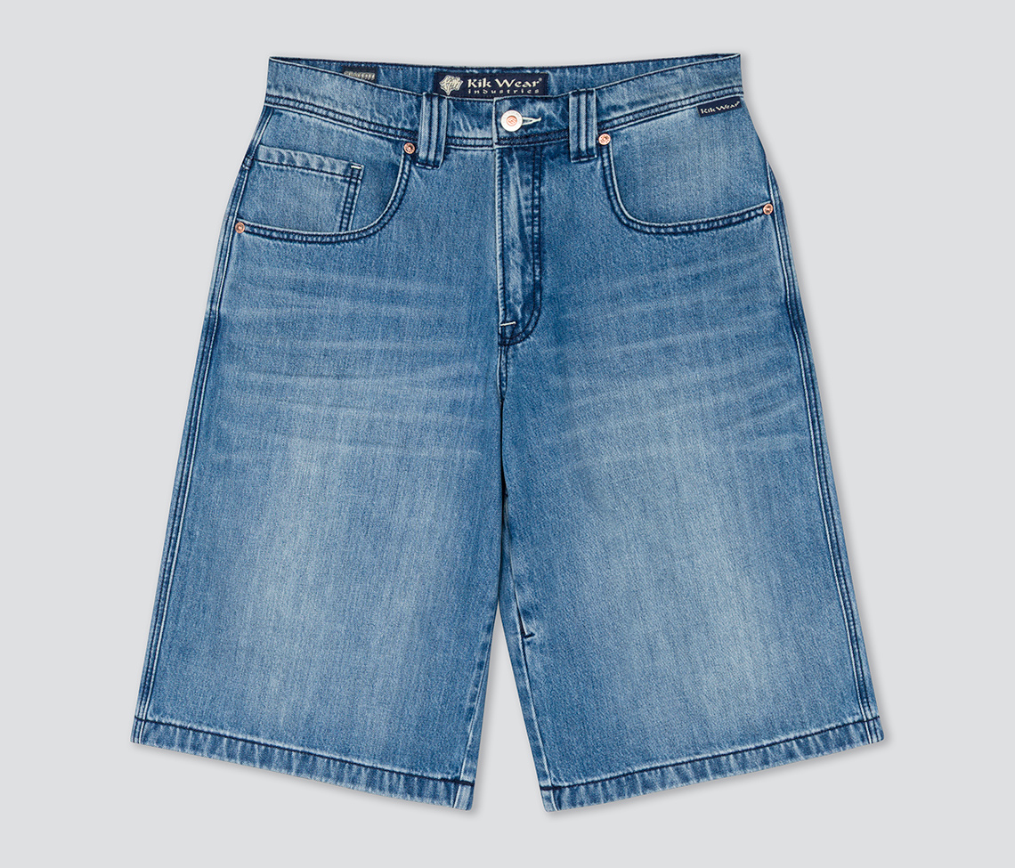 SUPREME GRAFFITI JORT 15" INSEAM 90s MEDIUM WASH