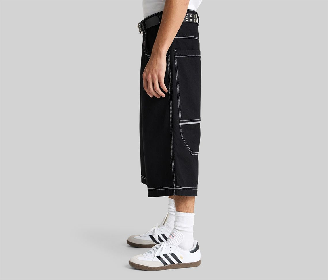 REFLEKTOR JORT 18" INSEAM SUPER BLACK RINSE