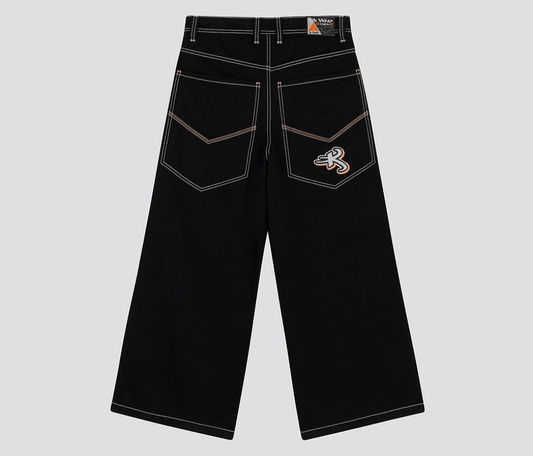 W SUPREME REFLEKTIVE K-HOLE 26" SUPER BLACK RINSE