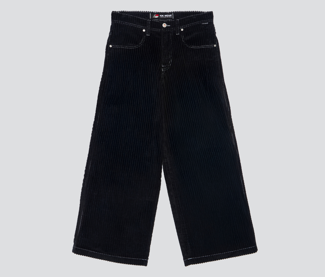 W SUPREME KORDZ 26" 3-WALE CORDUROY BLACK