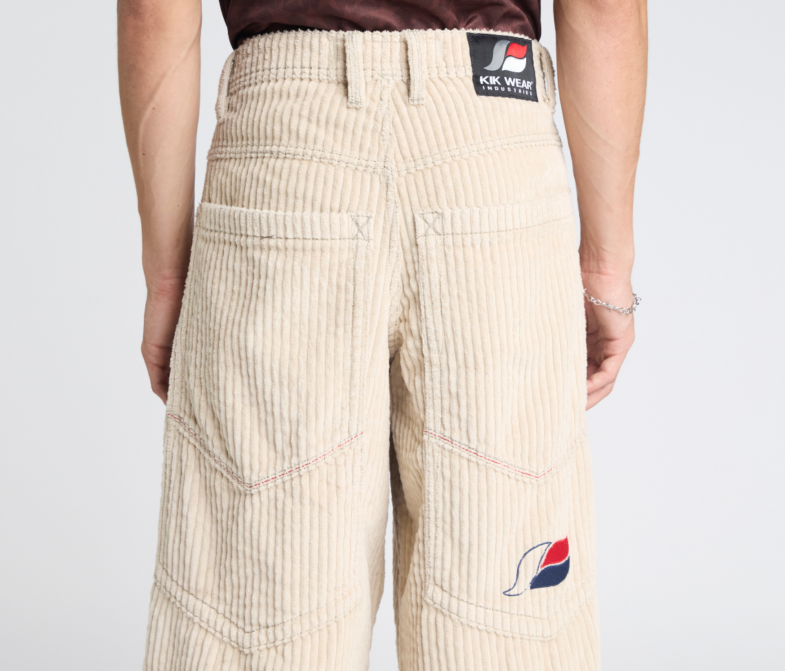 SUPREME KORDZ 26" 3-WALE CORDUROY KHAKI