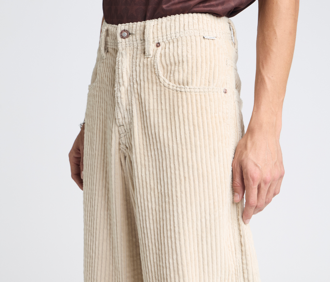 SUPREME KORDZ 26" 3-WALE CORDUROY KHAKI