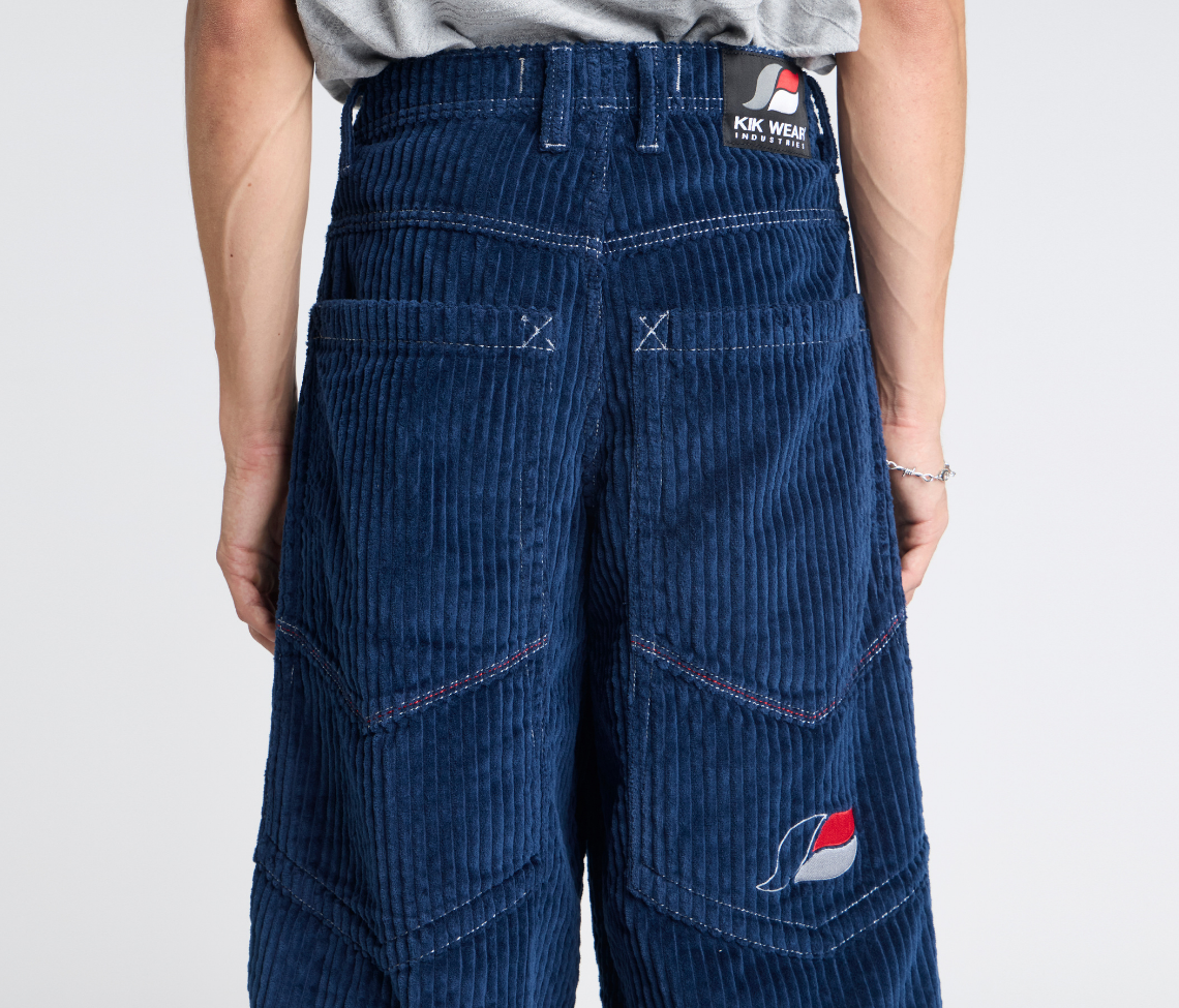 SUPREME KORDZ 26" 3-WALE CORDUROY NAVY