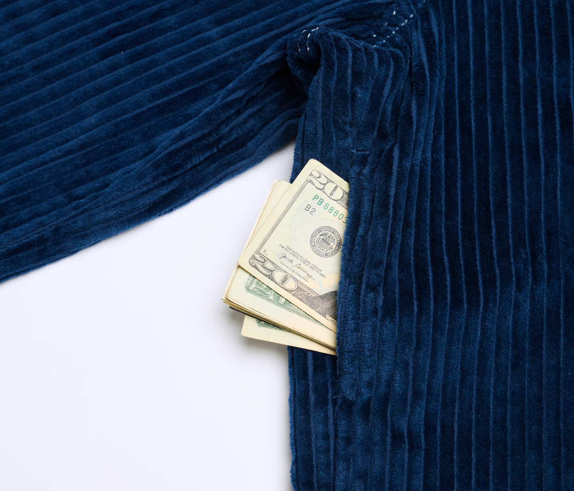 W SUPREME KORDZ 26" 3-WALE CORDUROY NAVY