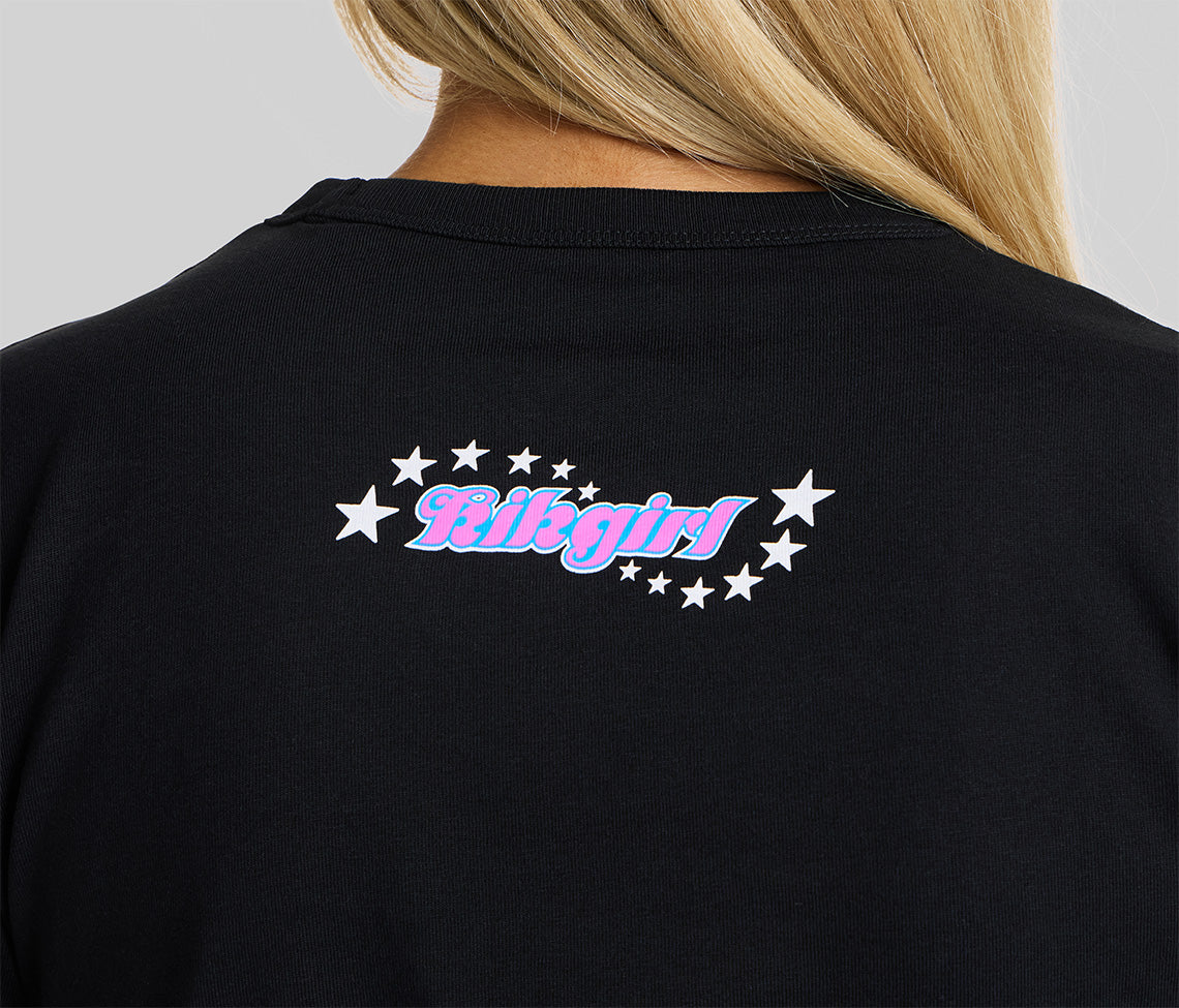KIK MICROPHONE GRAPHIC TEE - BLACK