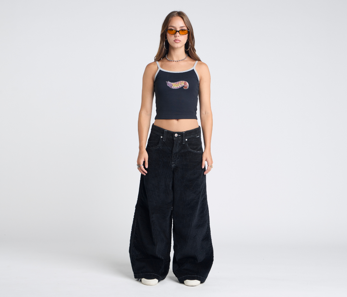 W SUPREME KORDZ 26" 3-WALE CORDUROY BLACK