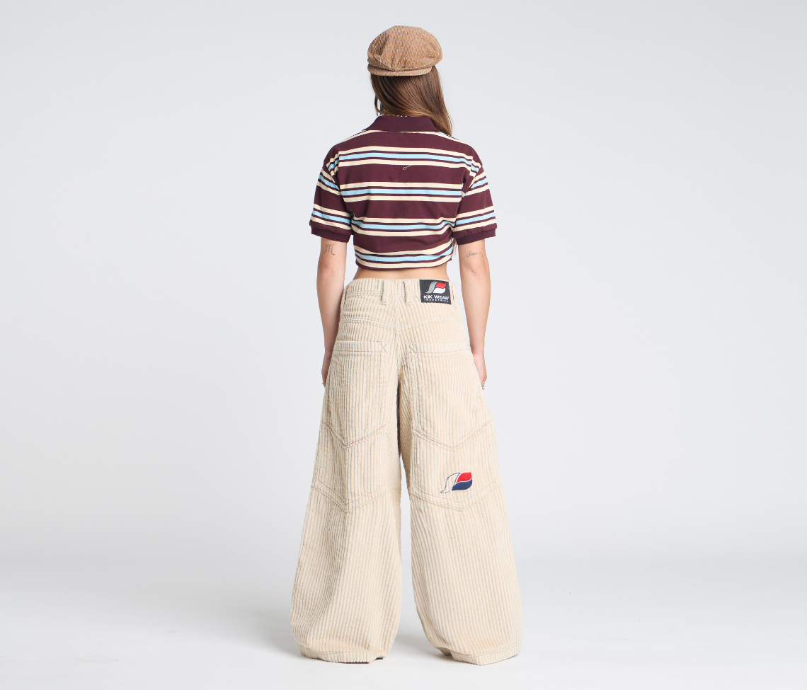 W SUPREME KORDZ 26" 3-WALE CORDUROY KHAKI