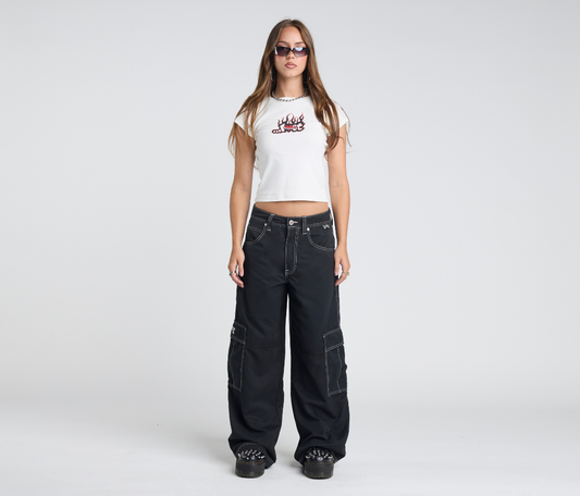 W HYDRO CHILL MICROSUEDE CARGO 23" BLACK