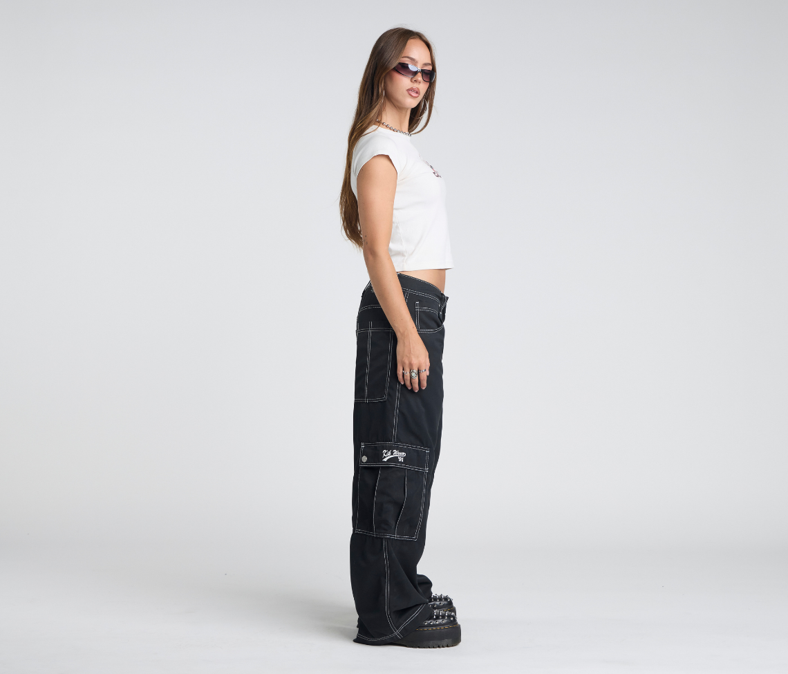 W HYDRO CHILL MICROSUEDE CARGO 23" BLACK