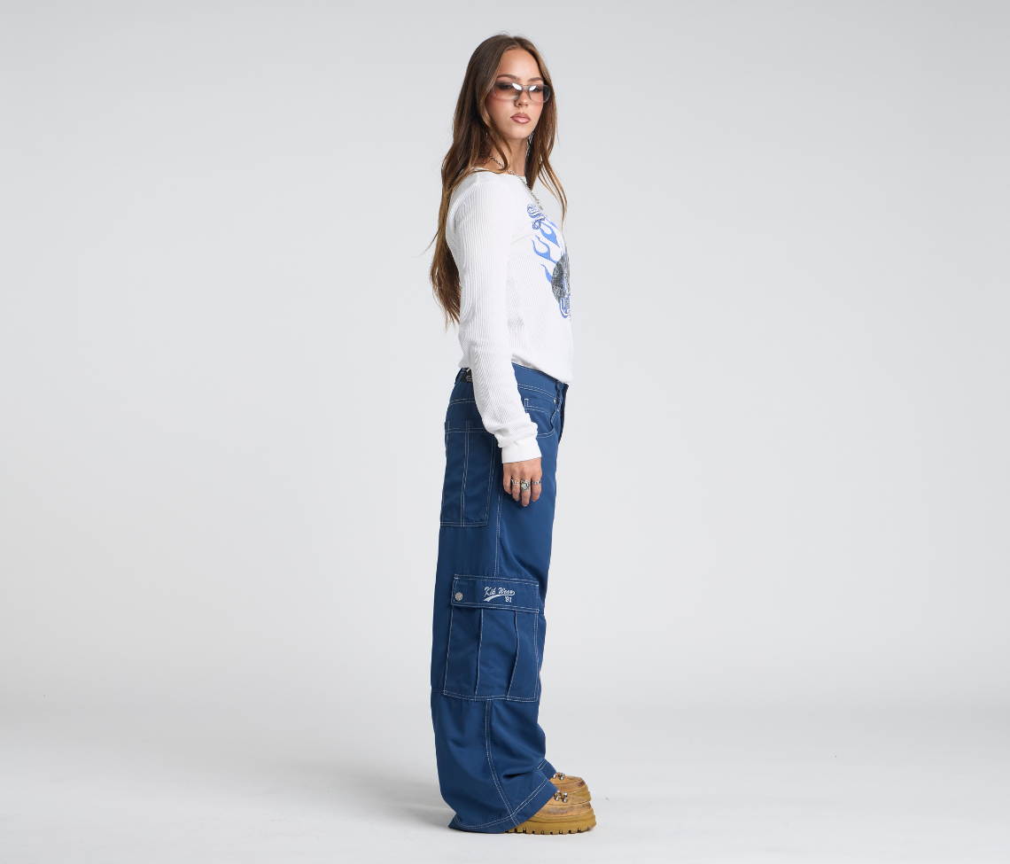 W HYDRO CHILL MICROSUEDE CARGO 23" NAVY