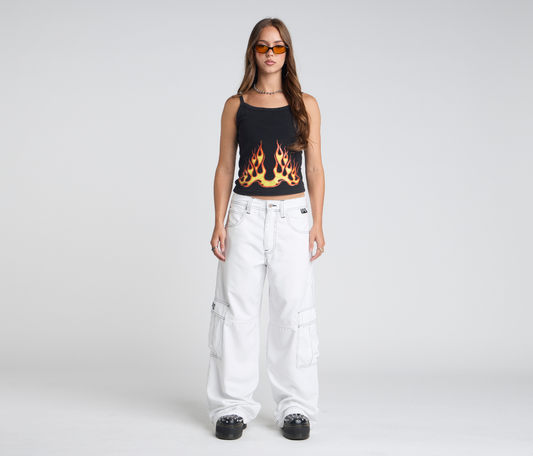 W HYDRO CHILL MICROSUEDE CARGO 23" WHITE