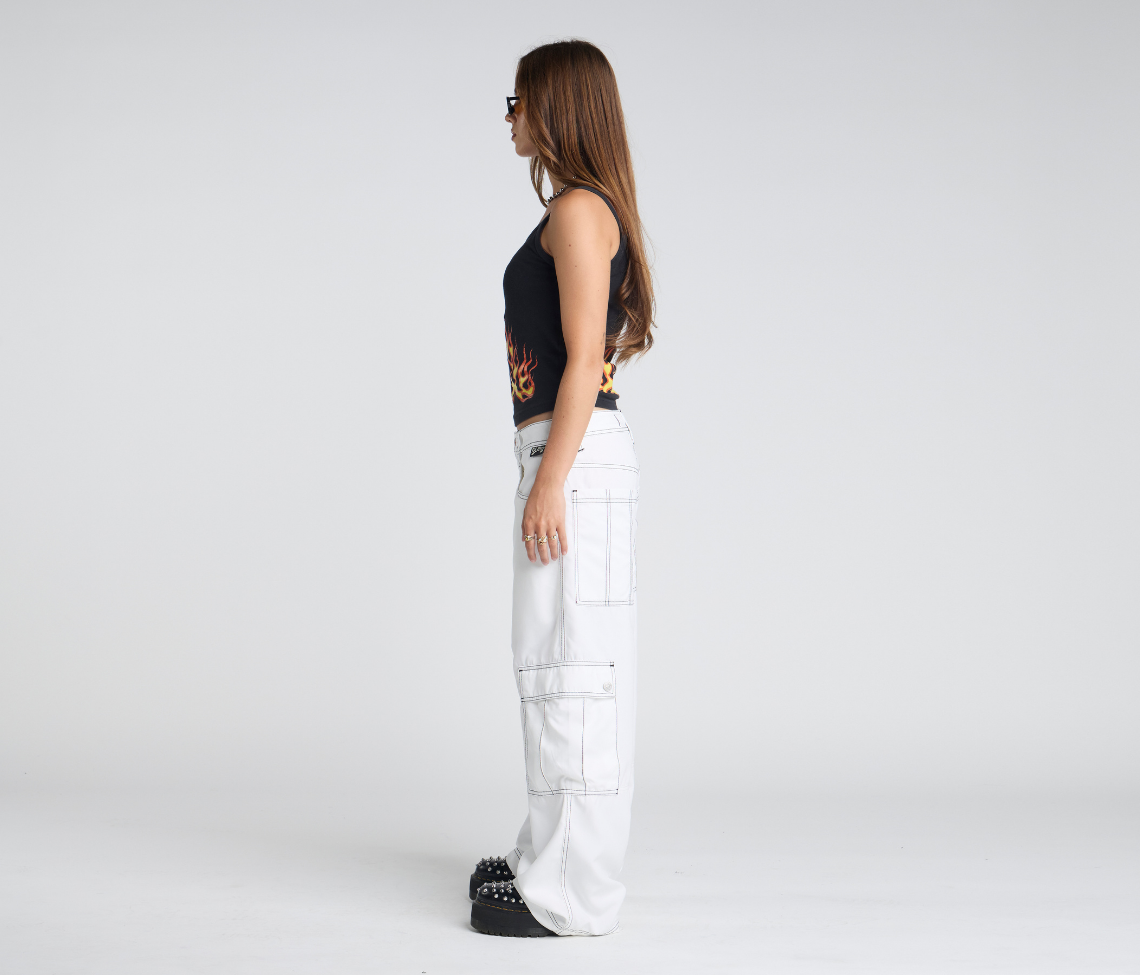 W HYDRO CHILL MICROSUEDE CARGO 23" WHITE