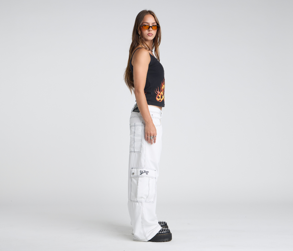 W HYDRO CHILL MICROSUEDE CARGO 23" WHITE
