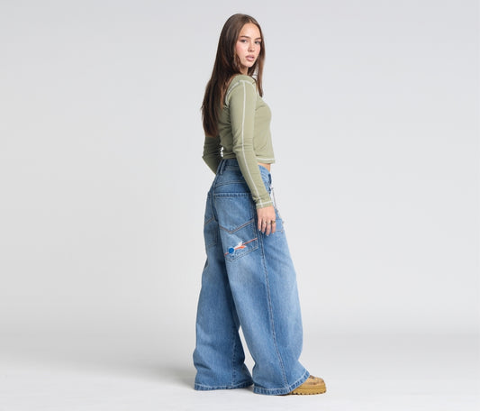 W SUPREME PLANET K 26" 90s MEDIUM WASH