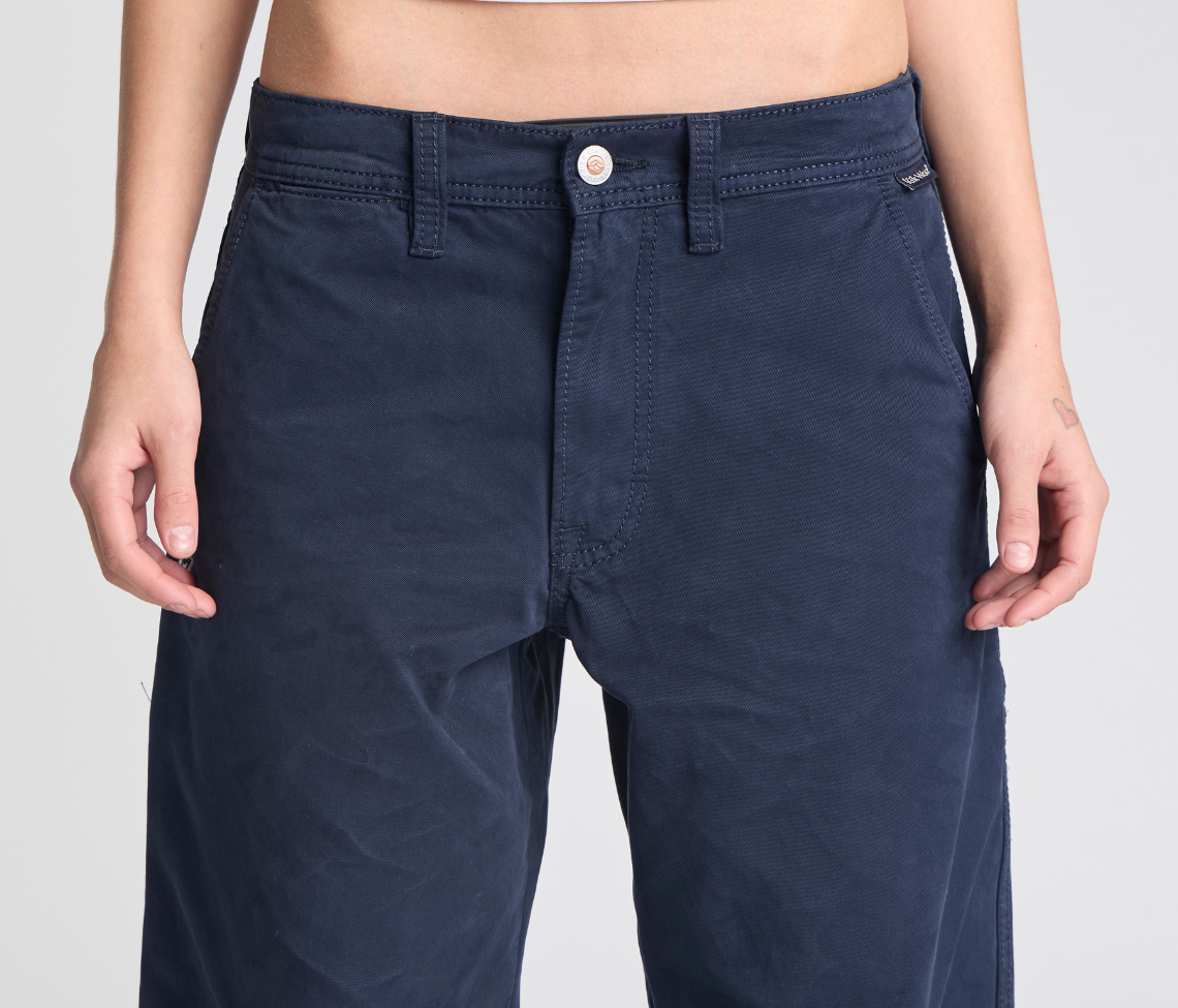 W OLD SKOOL 24" NAVY CHINO