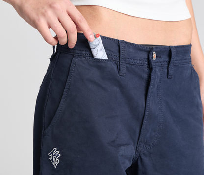 W OLD SKOOL 24" NAVY CHINO