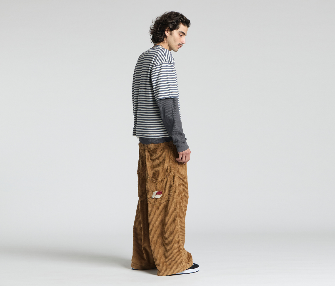 SUPREME KORDZ 26" 3-WALE CORDUROY TOBACCO