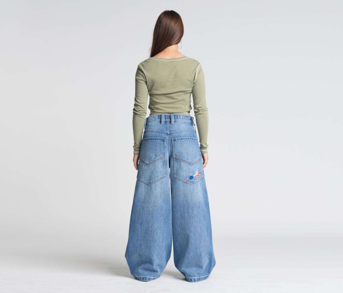 W SUPREME PLANET K 26" 90s MEDIUM WASH