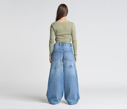 W SUPREME PLANET K 26" 90s MEDIUM WASH