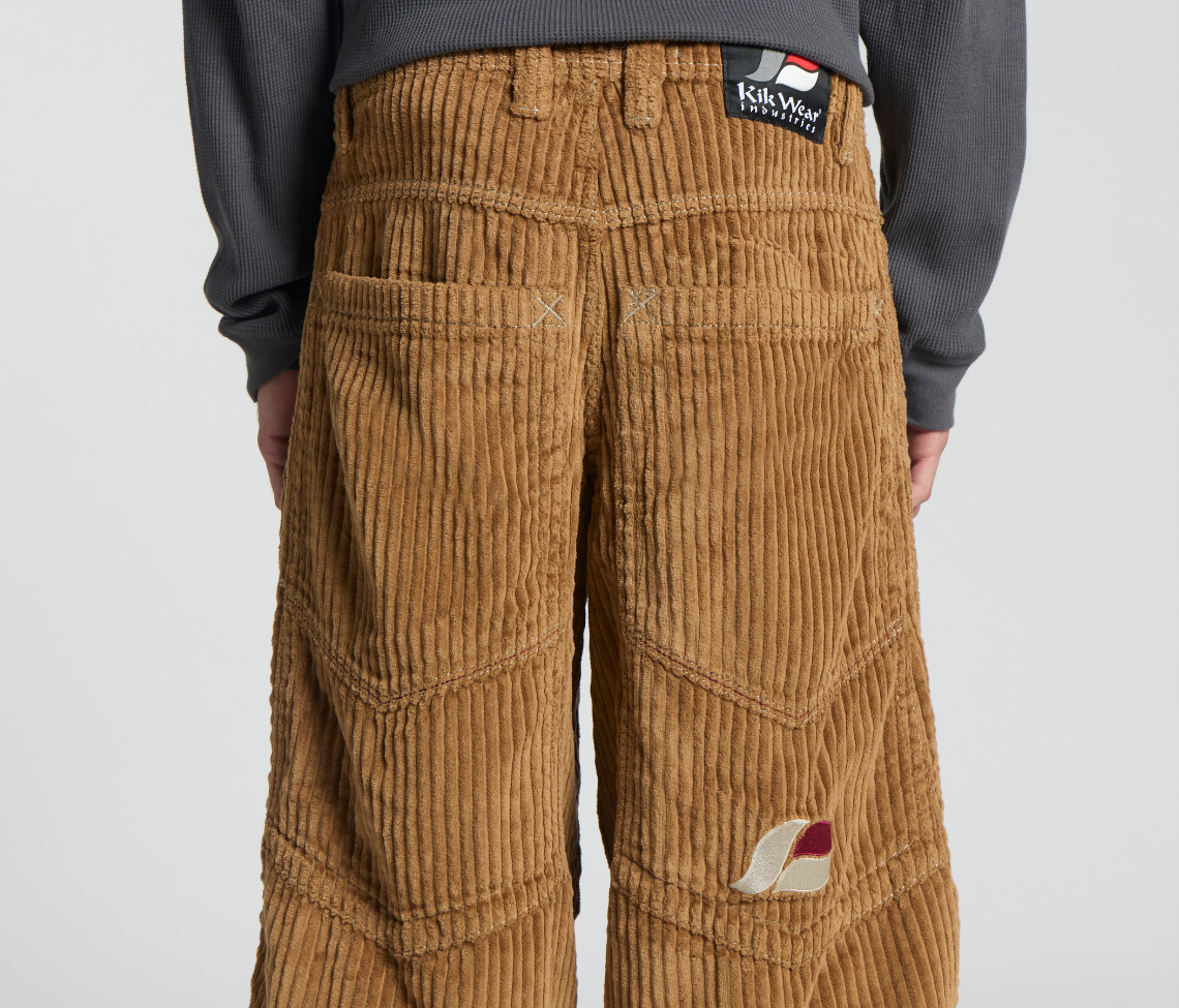 SUPREME KORDZ 26" 3-WALE CORDUROY TOBACCO