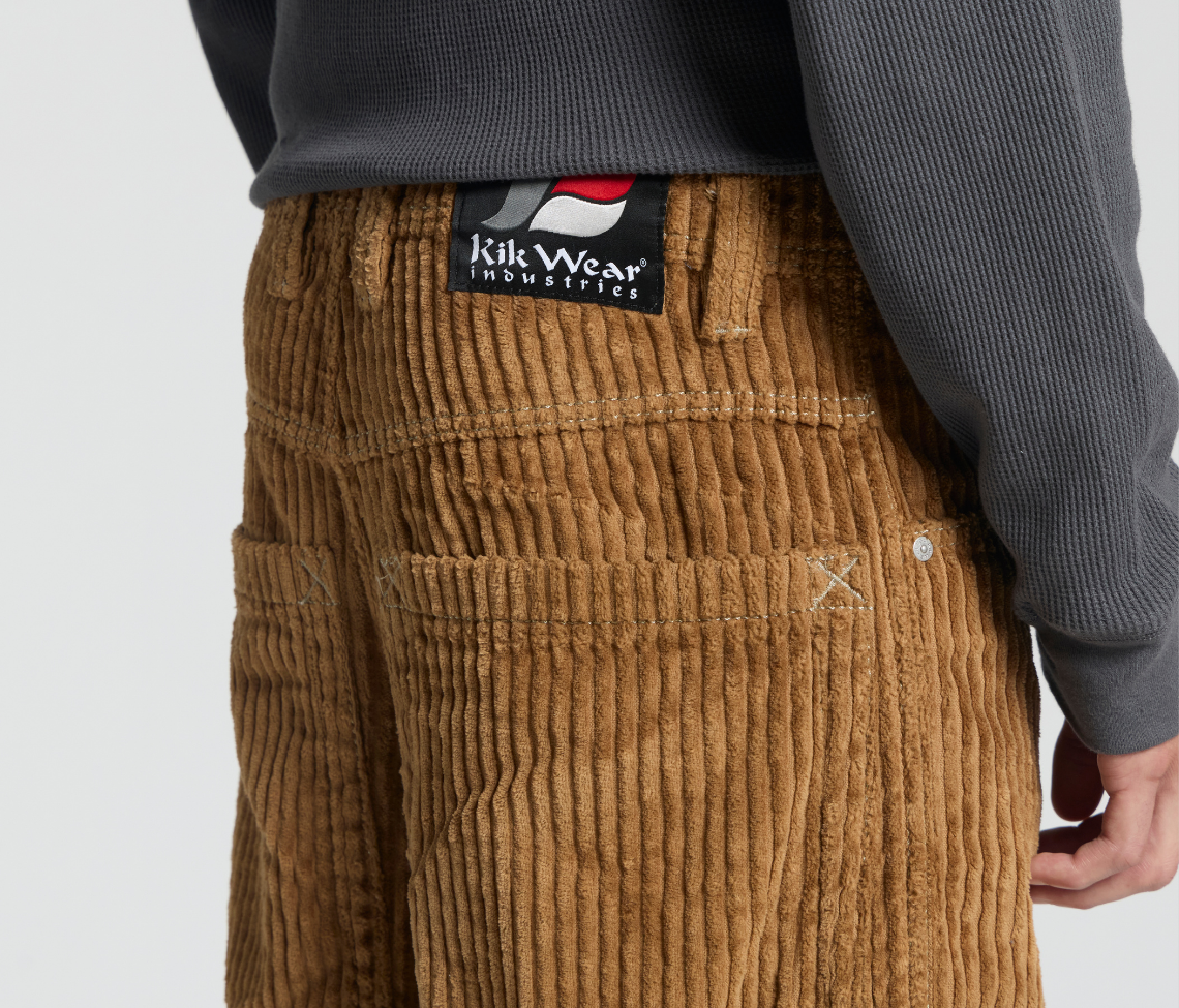 SUPREME KORDZ 26" 3-WALE CORDUROY TOBACCO
