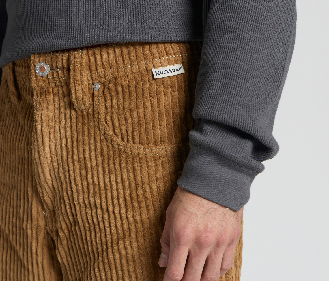 SUPREME KORDZ 26" 3-WALE CORDUROY TOBACCO