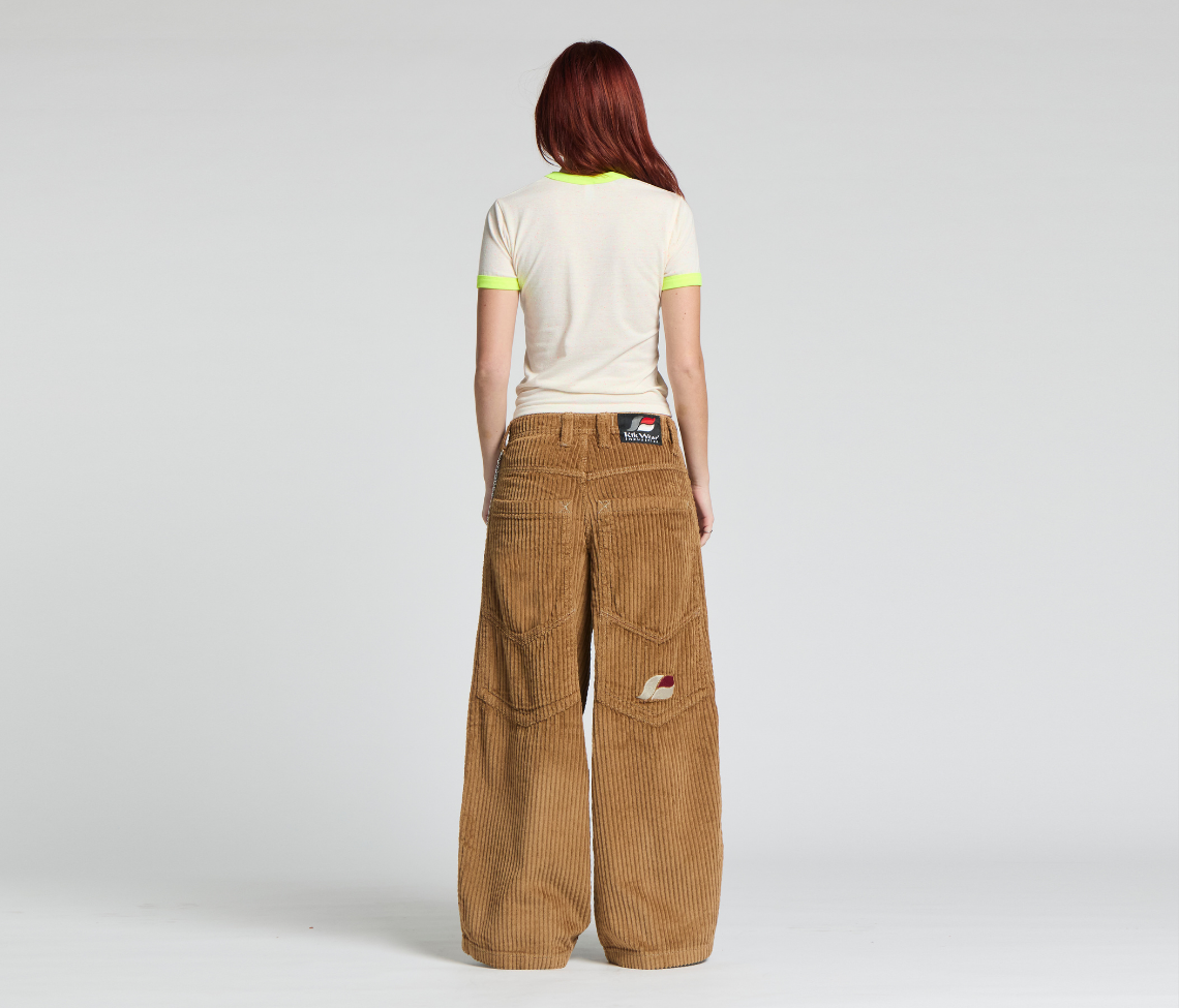 W SUPREME KORDZ 26" 3-WALE CORDUROY TOBACCO