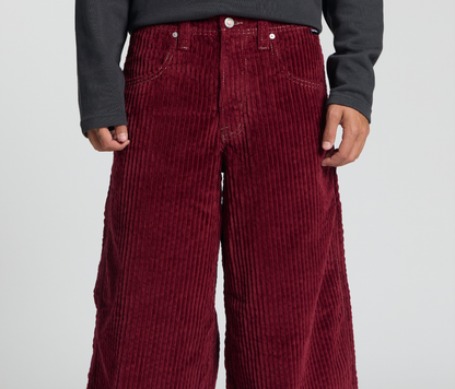 SUPREME KORDZ 26" 3-WALE CORDUROY BURGUNDY