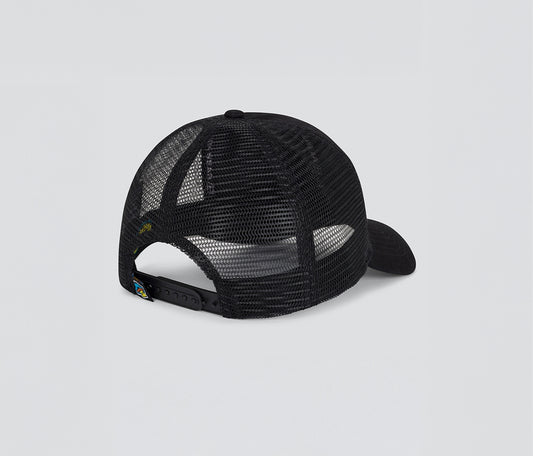 HAPPY FACE DENIM TRUCKER CAP