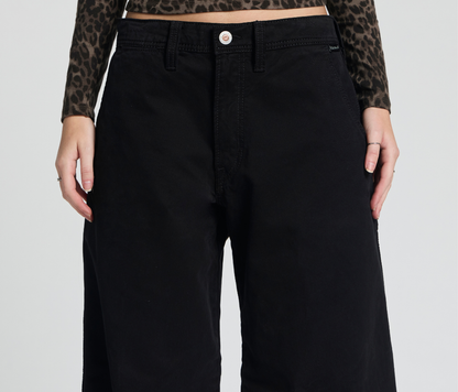 W OLD SKOOL 24" BLACK CHINO