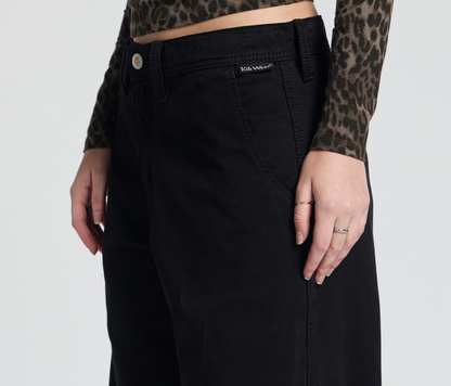 W OLD SKOOL 24" BLACK CHINO