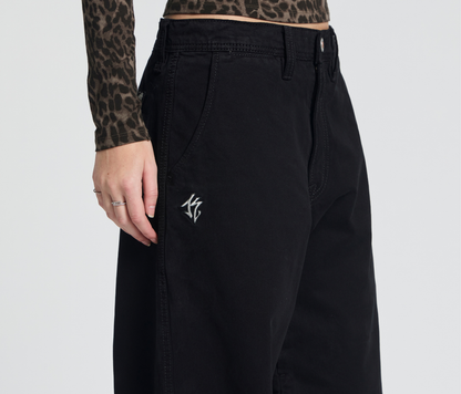 W OLD SKOOL 24" BLACK CHINO