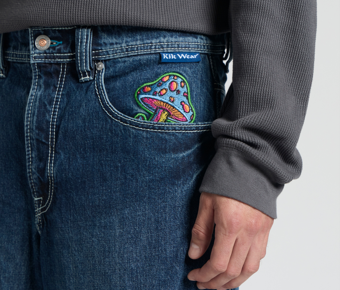 SUPREME MAGIC MUSHROOM 26" AZUL DARK WASH