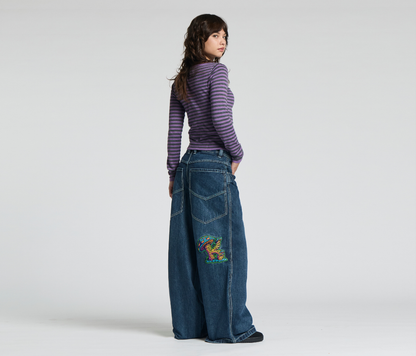 W SUPREME MAGIC MUSHROOM 26" AZUL DARK WASH