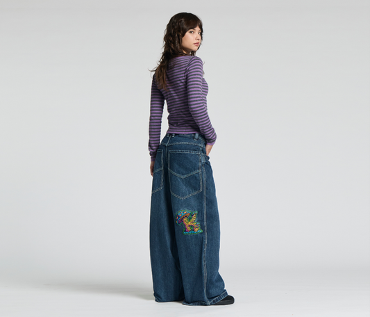 W SUPREME MAGIC MUSHROOM 26" AZUL DARK WASH