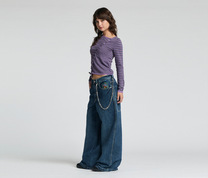 W SUPREME MAGIC MUSHROOM 26" AZUL DARK WASH