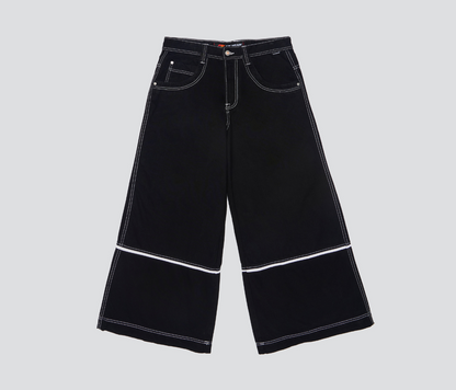 1836 REFLEKTOR 36" WIDE LEG SUPER BLACK RINSE