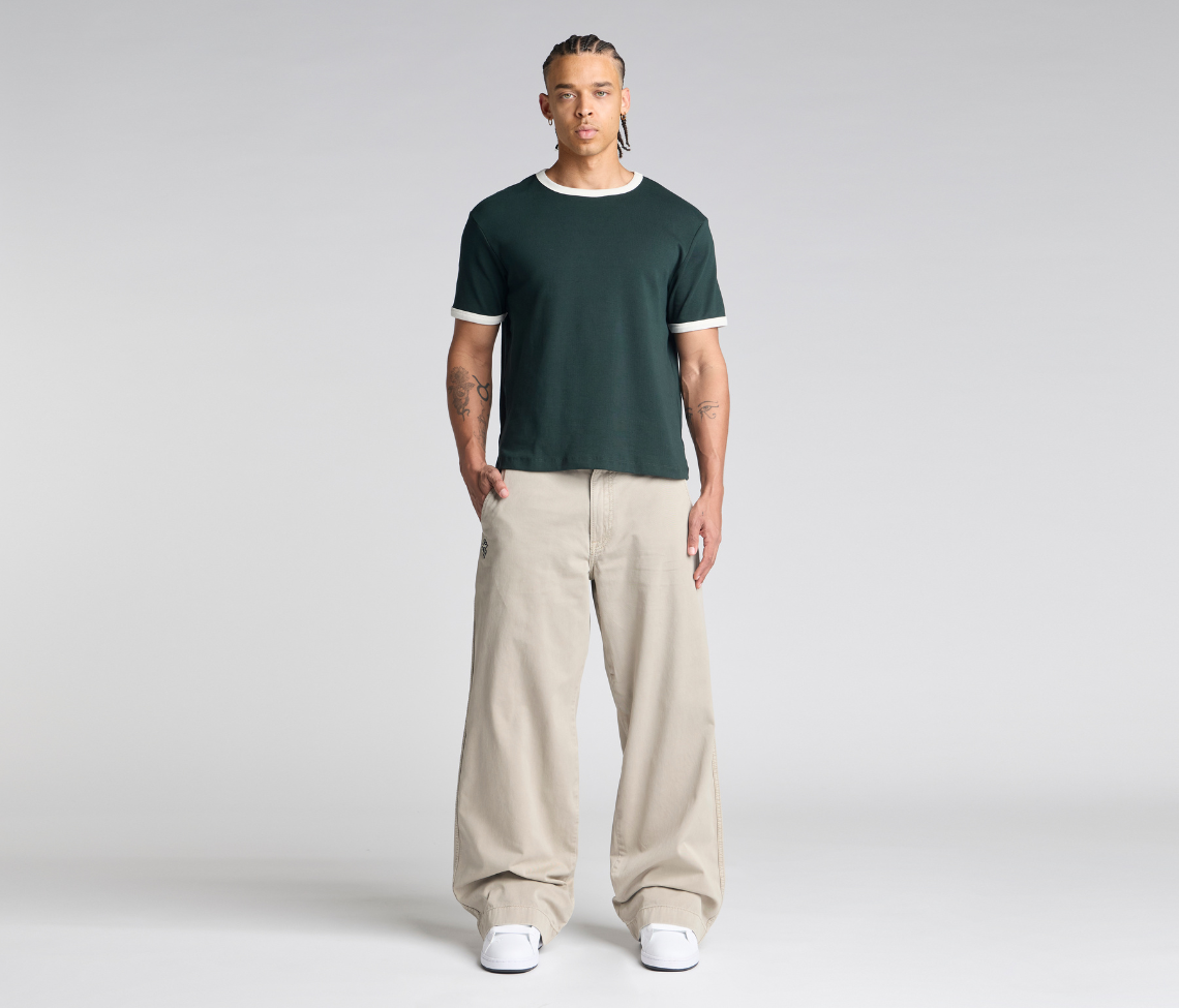 OLD SKOOL 24" KHAKI CHINO