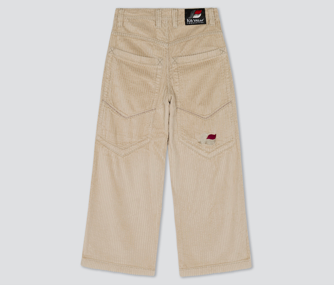 W SUPREME KORDZ 26" 3-WALE CORDUROY KHAKI V2