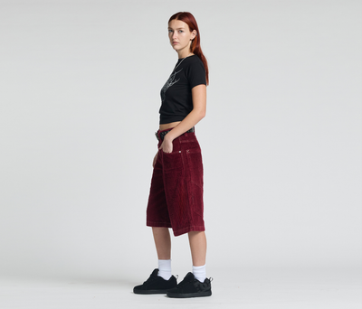 W GRAFFITI CORDUROY SHORT 15
