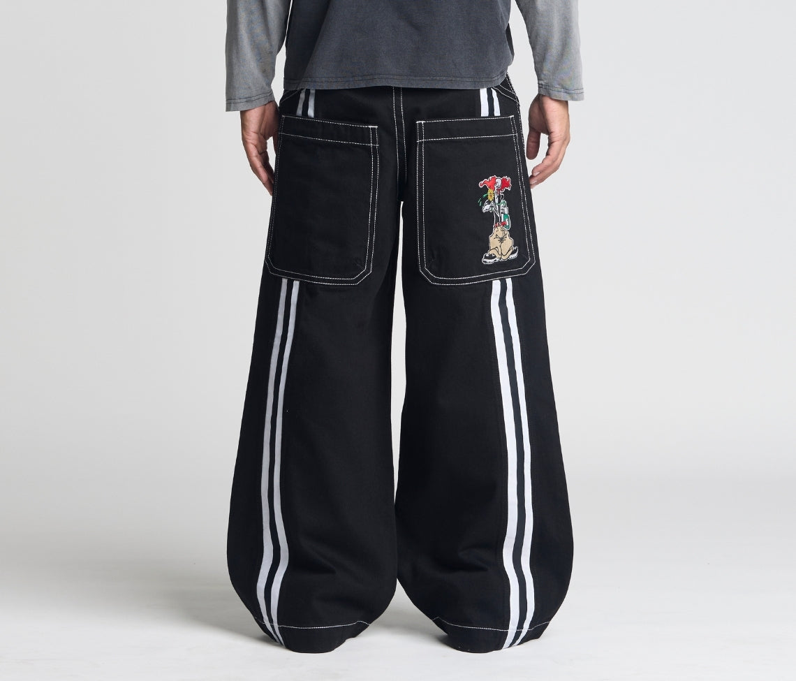 EVIL KLOWN 28" SUPER BLACK RINSE