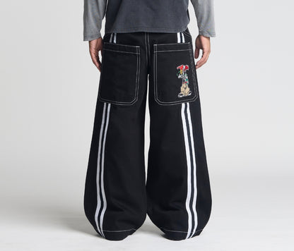 EVIL KLOWN 28" SUPER BLACK RINSE