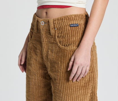 W GRAFFITI CORDUROY SHORT 15" INSEAM TOBACCO
