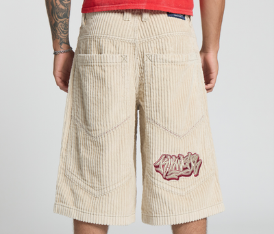 GRAFFITI CORDUROY SHORT 15