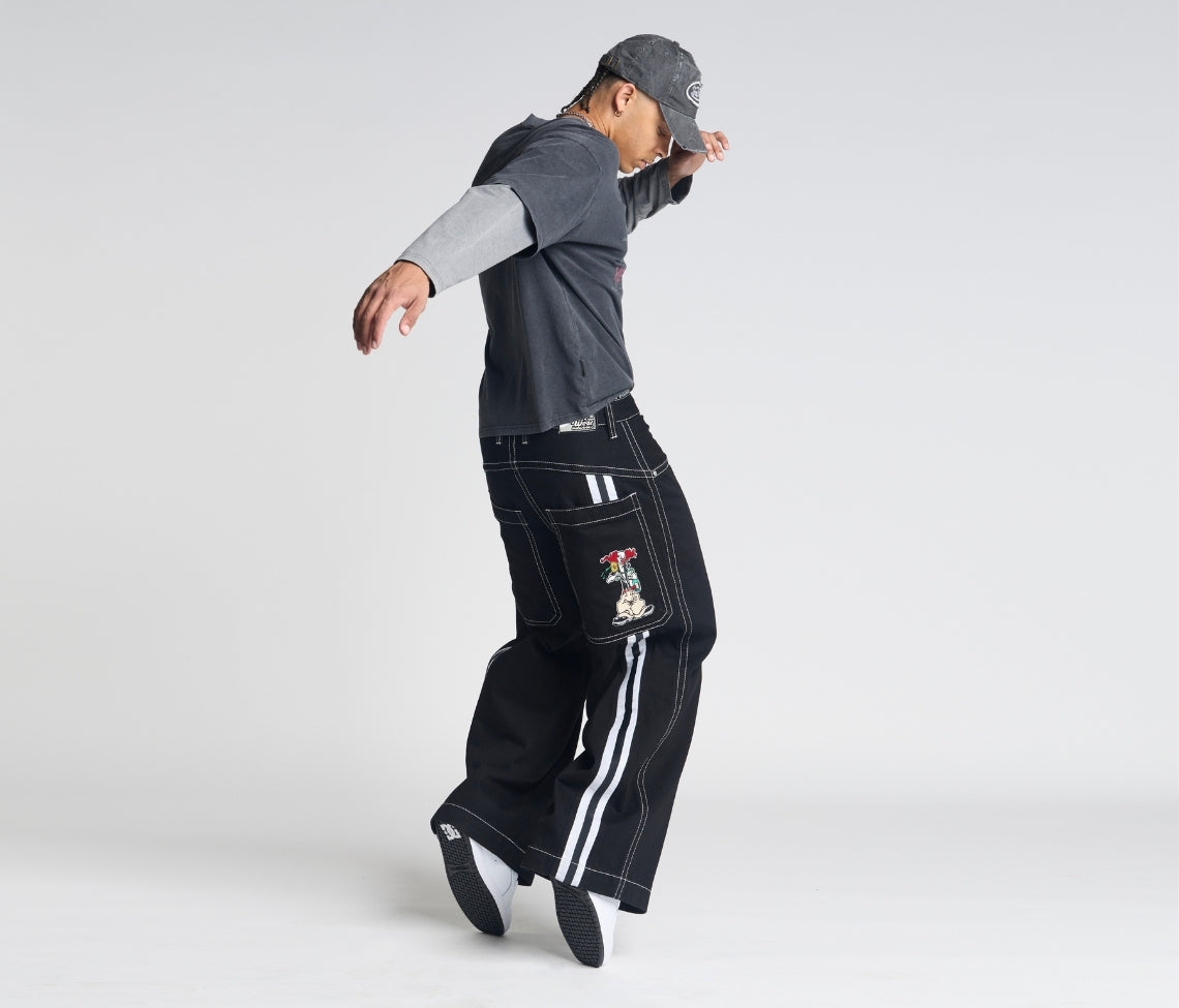 EVIL KLOWN 28" SUPER BLACK RINSE