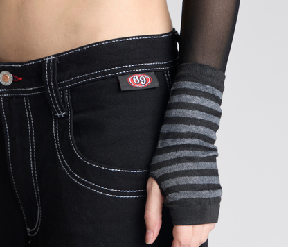 W 69ERS 69" SUPER BLACK RINSE