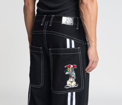 EVIL KLOWN 28" SUPER BLACK RINSE