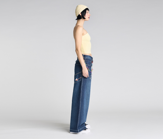 W SUPREME PLANET K 26" AZUL DARK WASH