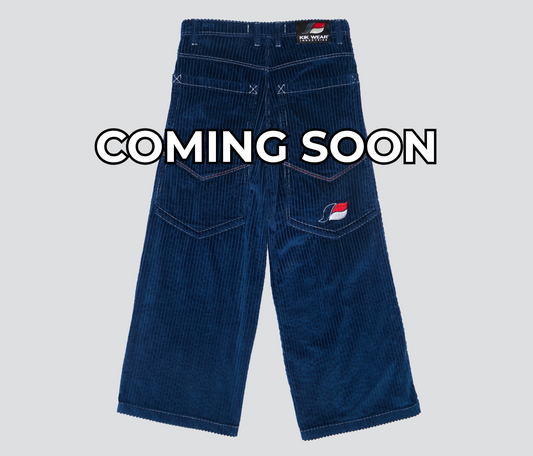 COMING SOON SUPREME KORDZ 26" 3-WALE CORDUROY NAVY