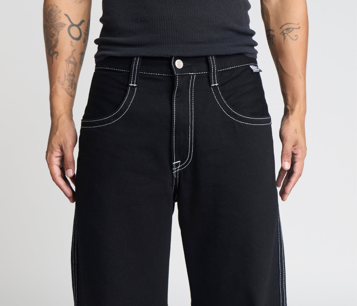 EVIL KLOWN 28" SUPER BLACK RINSE